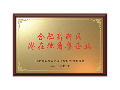 Entreprises licornes potentielles dans la zone de haute technologie de Hefei